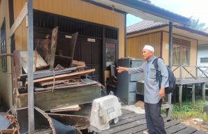 Dampak Banjir Hancurkan Aset Kecamatan Sebulu