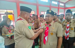 Bupati Kutai Kartanegara Lantik Pengurus Pramuka Kecamatan Sebulu