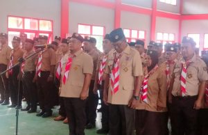 Camat Targetkan Pramuka Sebulu Raih Tergiat Satu