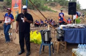 Bupati Kutai Kartanegara Ramaikan Latber Trail Game di Bensamar