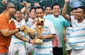 Prokom Kutai Kartanegara Juara Minisoccer Mahakam CUP 2023 Usai Kalahkan Balikpapan