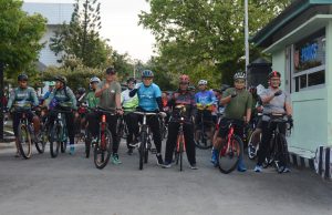 Semarak HUT ke-67 Kodam VI/Mlw, Fun Bike Penuh Semangat di Balikpapan