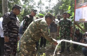 Wujudkan Air Bersih untuk Desa Suka Rahmat TMMD Kodim 0909/Kutai Timur
