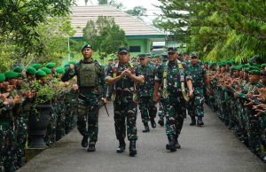Pangkogabwilhan II Tinjau Kesiapan Satuan Jajaran Kodam VI/Mlw