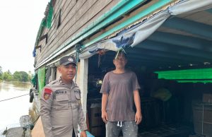 Polsek Muara Bengkal Intensifkan Himbauan Keselamatan untuk Nelayan dan Warga Pesisir