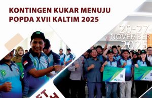 Kontingen Kukar Menuju POPDA XVII Kaltim 2025