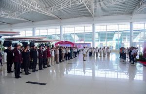 Melayani Sepenuh Hati, Posko Nataru Bandara SAMS Sepinggan Berakhir Dengan Senyum dan Lancar