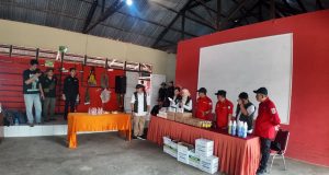 Pemeriksaan Kesehatan Tim Manggala Agni Kalbar di Lokasi Bencana Karhutla