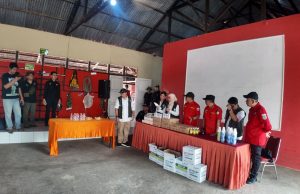 Dukungan Kesehatan Manggala Agni di Lokasi Bencana Karhutla Kalimantan Barat Pemeriksaan Kesehatan Tim Manggala Agni Kalbar di Lokasi Bencana Karhutla