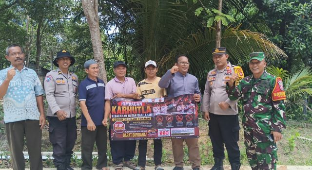 Polresta Balikpapan Sosialisasi Cegah Karhutla kepada Warga