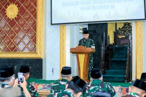 Sambutan Pangdam VI/Mlw Mayjen TNI Krido Pramono, S.H., M.Si