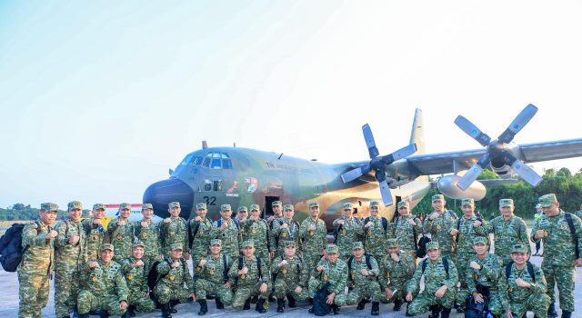 Tim Penyuluhan Karhutla dan Tim Alpha Karhutla tiba di Balikpapan