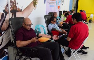 Bandara SAMS Sepinggan Balikpapan Gelar Aksi Donor Darah