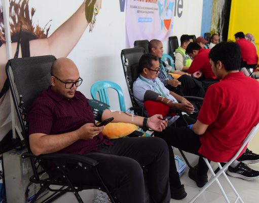 Bandara SAMS Sepinggan Balikpapan Gelar Aksi Donor Darah