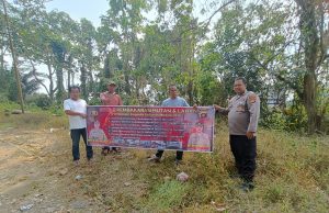 Polresta Samarinda Tekan Risiko Karhutla Melalui Sosialisasi dengan Spanduk dan Brosur