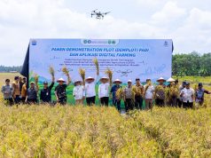 Perkuat Ketahanan Pangan melalui LEISA dan Digital Farming di Anggana Kukar