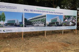 Pembangunan Bupati Kukar Letakkan Batu Pertama Klinik Muhammadiyah Kab. Kukar