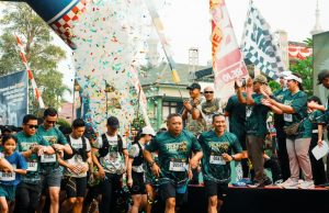 Ribuan peserta Ramaikan Mulawarman Fun Run HUT ke 81 di Kota Samarinda