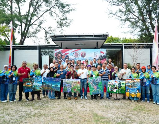 Wadahi Semangat Seni melukis di rangkaian HUT ke-81 TNI, Kodam VI/Mlw Gelar Lomba Melukis “TNI Modern”