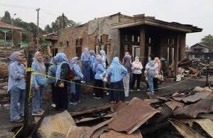 DWP Kukar Salurkan Bantuan Korban Kebakaran Tenggarong, Dorong Pemulihan Optimal