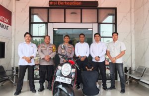 Berpura-pura Jadi Pembeli, Terduga Pelaku Curanmor di Sangatta Selatan Bawa Kabur Honda Scoopy