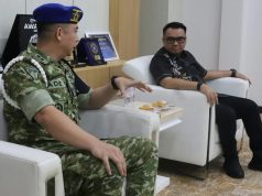 Bahas Pemanfaatan Aset Daerah, Bupati Kukar Terima Audiensi Dandenpom VI/I Mulawarman