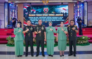 Pangdam VI/Mulawarman Pimpin Sertijab Danrem 091/ASN dan Pejabat Utama Kodam VI/Mlw